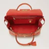 Bayswater Coral Orange Small Classic Grain Family Bayswater Coral Orange Small Classic Grain Family