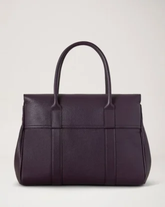 Bayswater Deep Aubergine Small Classic Grain Women