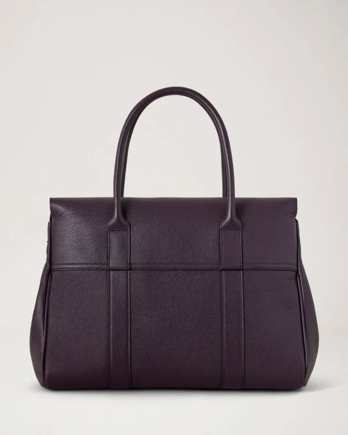 Bayswater Deep Aubergine Small Classic Grain Women Bayswater Deep Aubergine Small Classic Grain Women