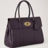 Bayswater Deep Aubergine Small Classic Grain Women Bayswater Deep Aubergine Small Classic Grain Women