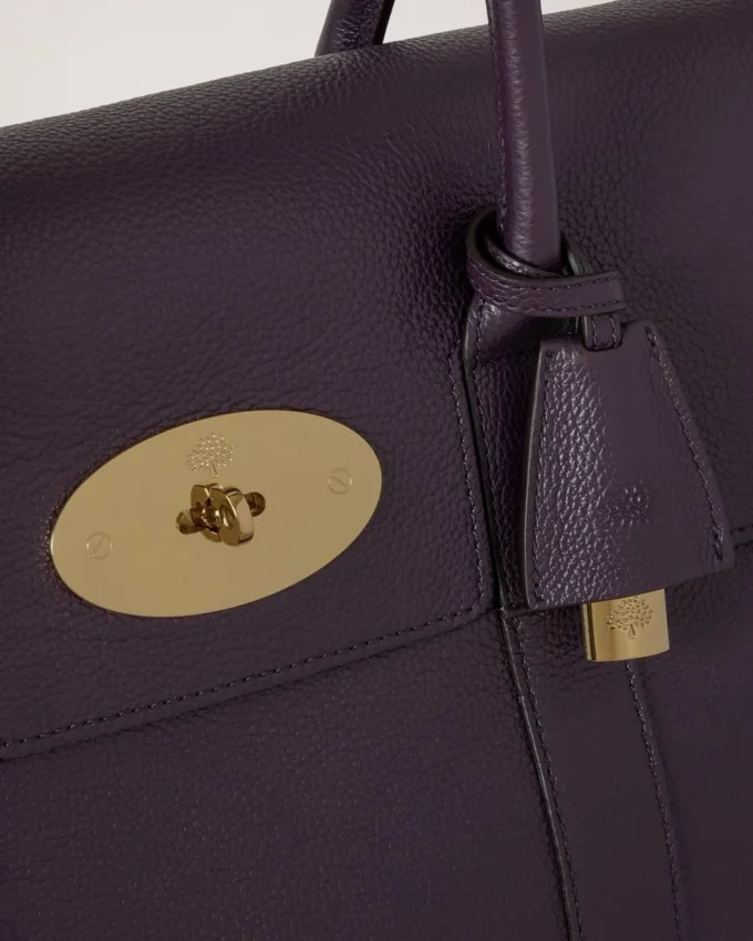 Bayswater Deep Aubergine Small Classic Grain Women Bayswater Deep Aubergine Small Classic Grain Women