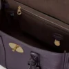 Bayswater Deep Aubergine Small Classic Grain Women Bayswater Deep Aubergine Small Classic Grain Women