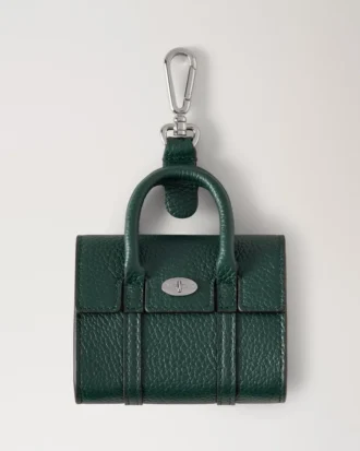 Bayswater Dog Bag Holder Mulberry Green Small Classic Grain