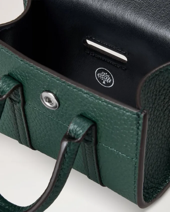 Bayswater Dog Bag Holder Mulberry Green Small Classic Grain Bayswater Dog Bag Holder Mulberry Green Small Classic Grain