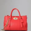 Bayswater Double Zip Tote Pre-Loved Hibiscus Small Classic Grain Bayswater Double Zip Tote Pre-Loved Hibiscus Small Classic Grain
