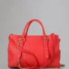 Bayswater Double Zip Tote Pre-Loved Hibiscus Small Classic Grain Bayswater Double Zip Tote Pre-Loved Hibiscus Small Classic Grain