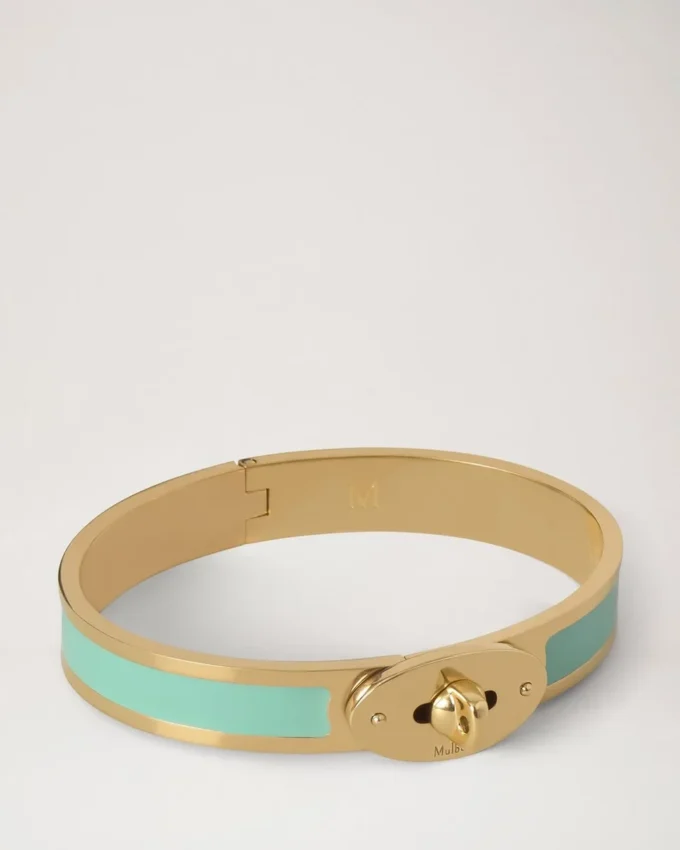 Bayswater Enamel Bracelet Marina Blue Stainless Steel & Enamel