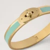 Bayswater Enamel Bracelet Marina Blue Stainless Steel & Enamel