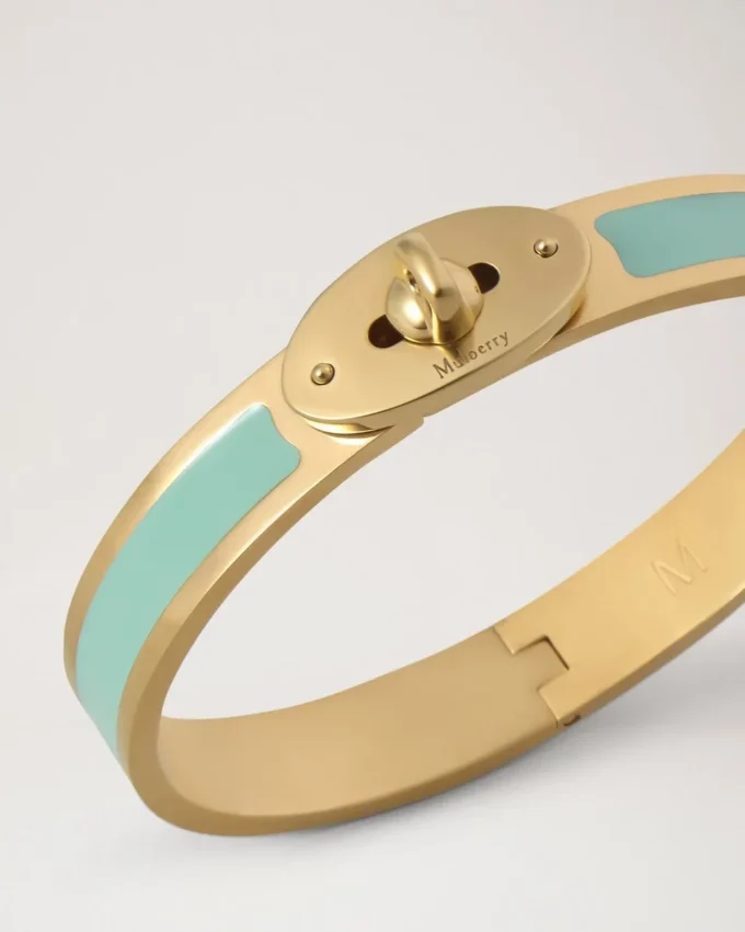 Bayswater Enamel Bracelet Marina Blue Stainless Steel & Enamel