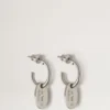 Bayswater Hoop Earrings Silver Sterling Silver Women Bayswater Hoop Earrings Silver Sterling Silver Women