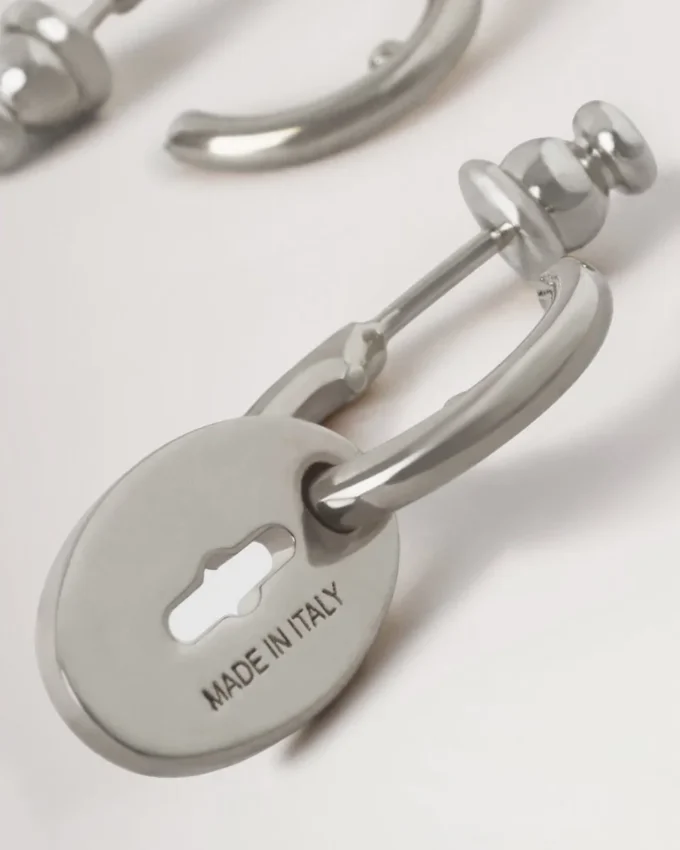 Bayswater Hoop Earrings Silver Sterling Silver Women Bayswater Hoop Earrings Silver Sterling Silver Women