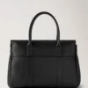 Bayswater in Black & Brass Small Classic Grain Bag Mulberry Bayswater in Black & Brass Small Classic Grain Bag Mulberry
