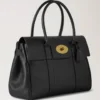Bayswater in Black & Brass Small Classic Grain Bag Mulberry Bayswater in Black & Brass Small Classic Grain Bag Mulberry