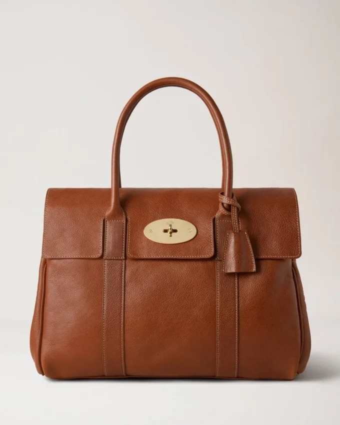 Bayswater in Oak Nvt Classic Tan Leather Bag Mulberry Bayswater in Oak Nvt Classic Tan Leather Bag Mulberry