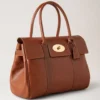 Bayswater in Oak Nvt Classic Tan Leather Bag Mulberry Bayswater in Oak Nvt Classic Tan Leather Bag Mulberry