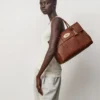 Bayswater in Oak Small Classic Grain Leather Bag Mulberry Bayswater in Oak Small Classic Grain Leather Bag Mulberry