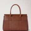 Bayswater in Oak Small Classic Grain Leather Bag Mulberry Bayswater in Oak Small Classic Grain Leather Bag Mulberry