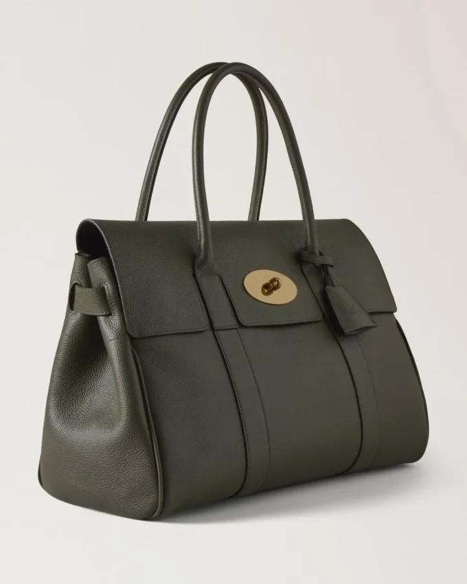 Bayswater Juniper Green Small Classic Grain Women Bayswater Juniper Green Small Classic Grain Women