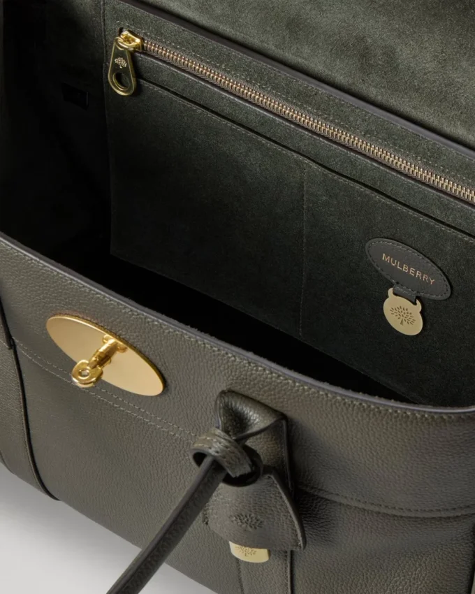 Bayswater Juniper Green Small Classic Grain Women Bayswater Juniper Green Small Classic Grain Women