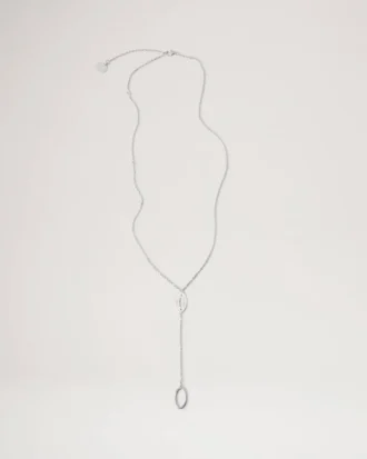 Bayswater Long Necklace Silver Sterling Silver Women