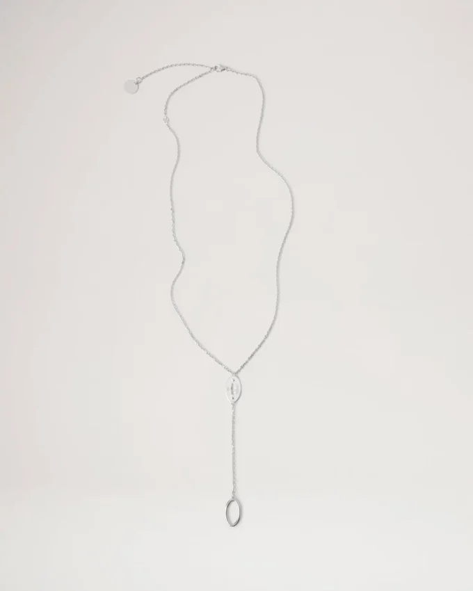 Bayswater Long Necklace Silver Sterling Silver Women Bayswater Long Necklace Silver Sterling Silver Women