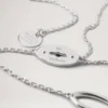 Bayswater Long Necklace Silver Sterling Silver Women Bayswater Long Necklace Silver Sterling Silver Women