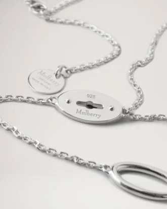 Bayswater Long Necklace Silver Sterling Silver Women