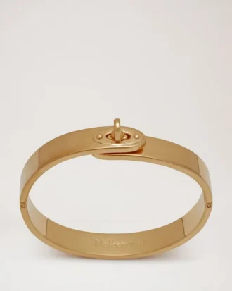 Bayswater Metal Slim Bracelet Gold Antique Style Metal