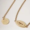 Bayswater Necklace Gold Plated Brass Women Bayswater Necklace Gold Plated Brass Women