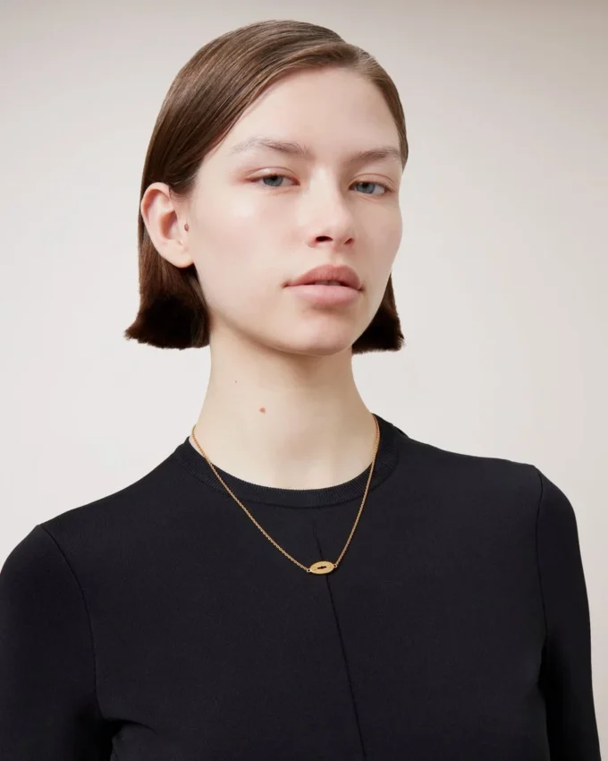 Bayswater Necklace Gold Plated Brass Women Bayswater Necklace Gold Plated Brass Women