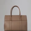 Bayswater Pre-Loved Taupe Classic Grain Pre-Loved Bags Bayswater Pre-Loved Taupe Classic Grain Pre-Loved Bags