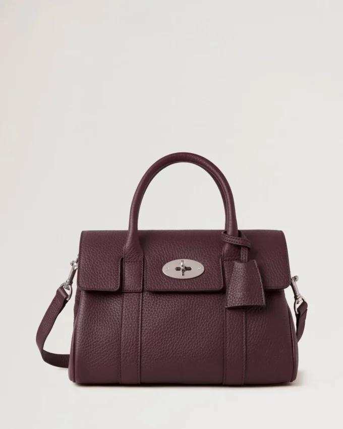 Bayswater Satchel Black Cherry Heavy Grain Bayswater Bayswater Satchel Black Cherry Heavy Grain Bayswater