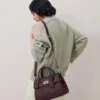 Bayswater Satchel Black Cherry Heavy Grain Bayswater Bayswater Satchel Black Cherry Heavy Grain Bayswater