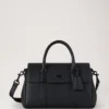 Bayswater Satchel Black Natural Grain Bayswater Bayswater Satchel Black Natural Grain Bayswater