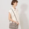 Bayswater Satchel Cashmere Taupe Heavy Grain Women Bayswater Satchel Cashmere Taupe Heavy Grain Women
