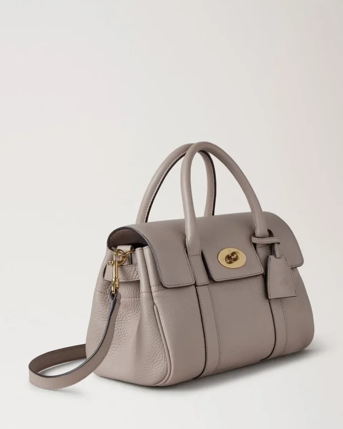 Bayswater Satchel Cashmere Taupe Heavy Grain Women Bayswater Satchel Cashmere Taupe Heavy Grain Women