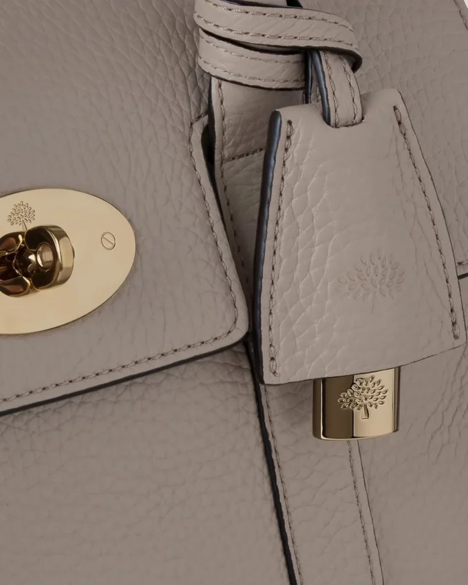 Bayswater Satchel Cashmere Taupe Heavy Grain Women Bayswater Satchel Cashmere Taupe Heavy Grain Women