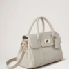 Bayswater Satchel Chalk Heavy Grain Women Bayswater Satchel Chalk Heavy Grain Women