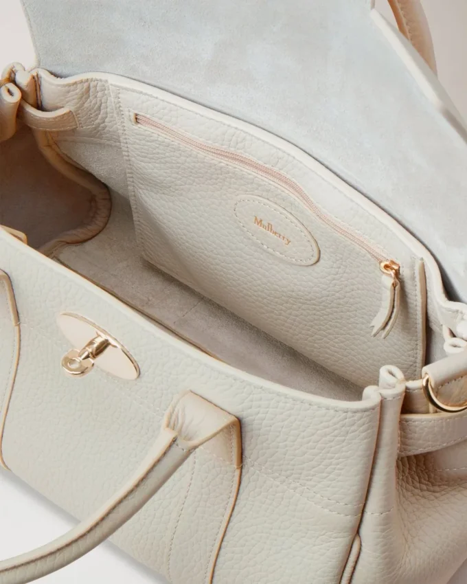 Bayswater Satchel Chalk Heavy Grain Women Bayswater Satchel Chalk Heavy Grain Women