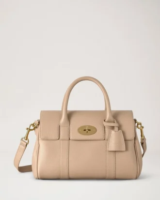 Bayswater Satchel Crumpet Small Classic Grain Women