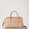Bayswater Satchel Crumpet Small Classic Grain Women Bayswater Satchel Crumpet Small Classic Grain Women