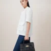 Bayswater Satchel in Black Small Classic Grain Mulberry Bayswater Satchel in Black Small Classic Grain Mulberry