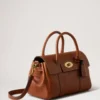 Bayswater Satchel in Oak Nvt Leather Shoulder Bag Mulberry Bayswater Satchel in Oak Nvt Leather Shoulder Bag Mulberry