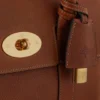 Bayswater Satchel in Oak Nvt Leather Shoulder Bag Mulberry Bayswater Satchel in Oak Nvt Leather Shoulder Bag Mulberry