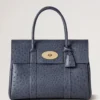 Bayswater Stormy Blue Ostrich Women Bayswater Stormy Blue Ostrich Women