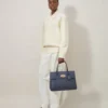 Bayswater Stormy Blue Ostrich Women Bayswater Stormy Blue Ostrich Women