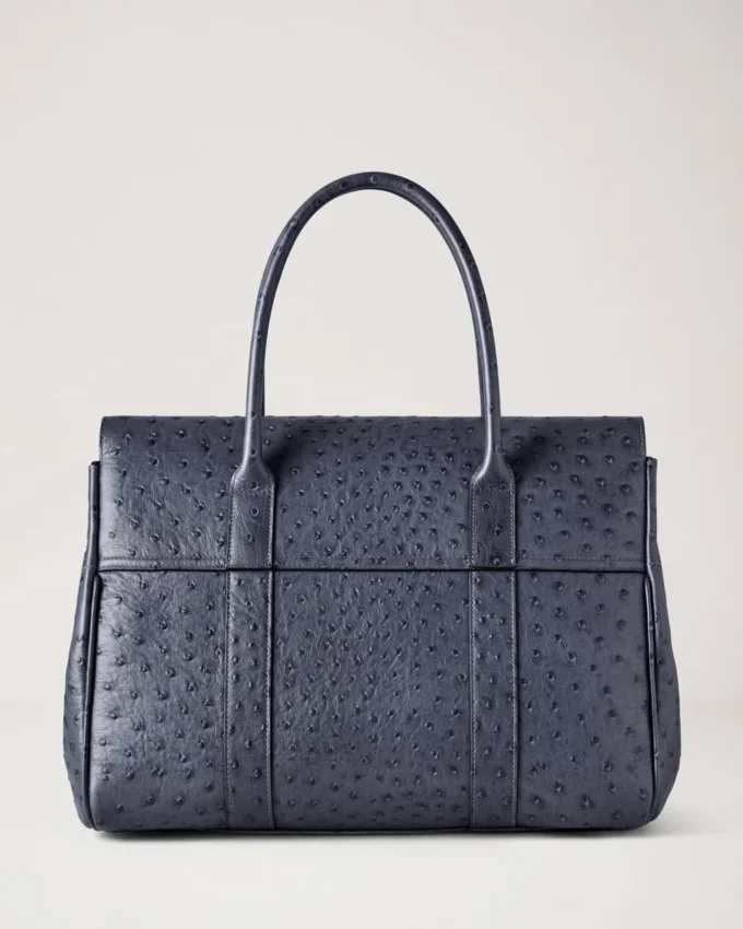 Bayswater Stormy Blue Ostrich Women Bayswater Stormy Blue Ostrich Women