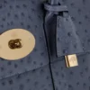 Bayswater Stormy Blue Ostrich Women Bayswater Stormy Blue Ostrich Women