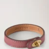 Bayswater Thin Bracelet Pink Scrumpy Small Classic Grain & Brass Bayswater Thin Bracelet Pink Scrumpy Small Classic Grain & Brass