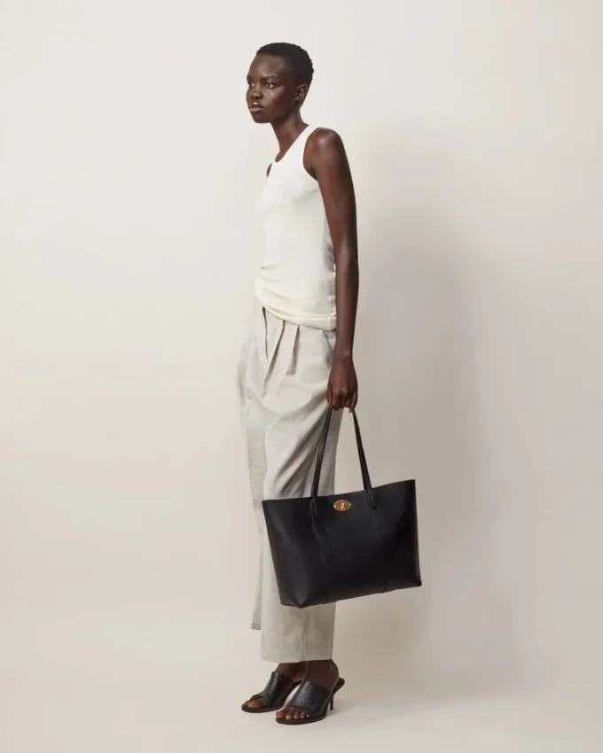 Bayswater Tote Black Small Classic Grain Women Bayswater Tote Black Small Classic Grain Women